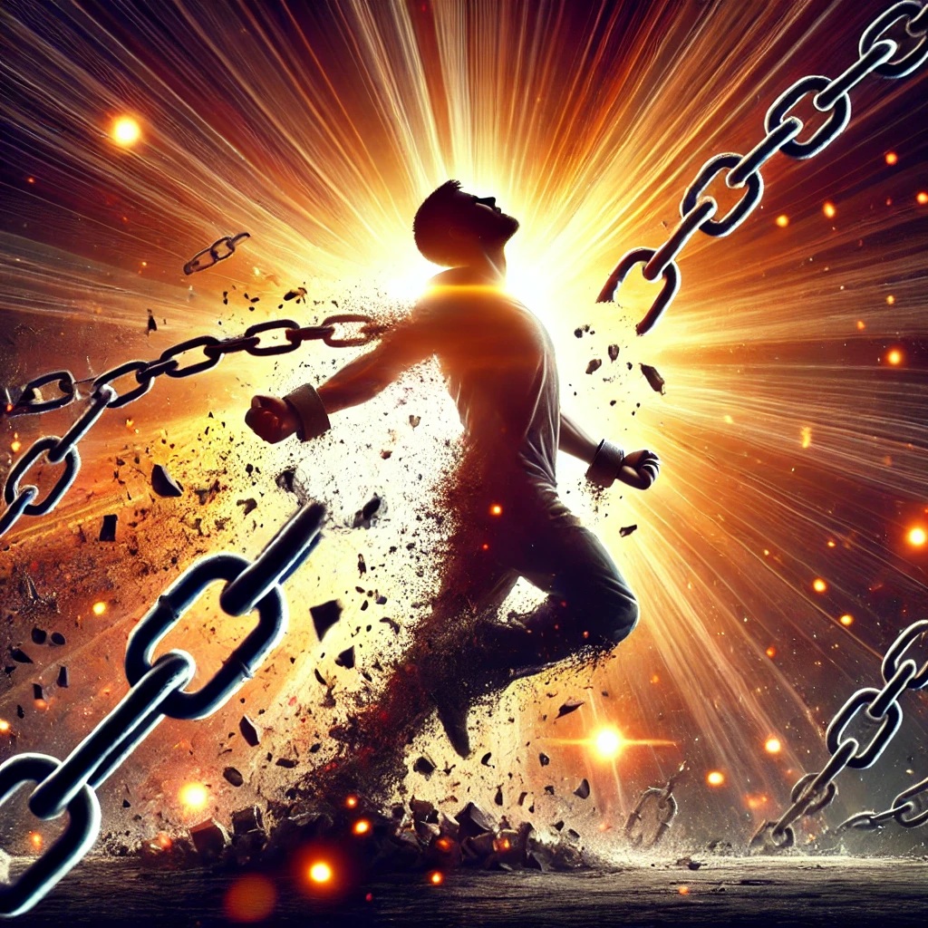 Chain broken indeed ,every bondage is broken and welcome next sunday and bring some one to witness the power of God in their lives