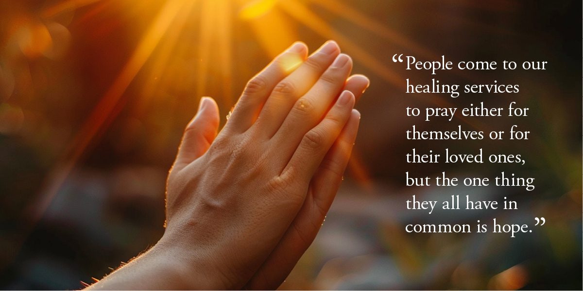 Healing is power God gives to restore the human soul